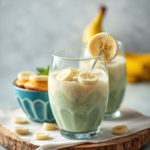 Refeição Matinal com Baixo Índice Glicêmico: Panquecas de Aveia e Banana