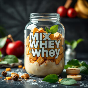 Mix de Castanhas e Whey Energético