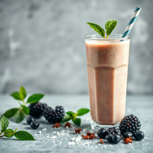 Shake Energético de Carboidrato com Proteína