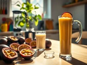 Como Fazer Suco de Maracujá com Leite: Uma Delícia Saudável